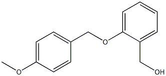 {2-[(4-methoxyphenyl)methoxy]phenyl}methanol 结构式