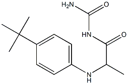 {2-[(4-tert-butylphenyl)amino]propanoyl}urea