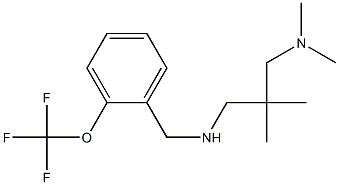  {2-[(dimethylamino)methyl]-2-methylpropyl}({[2-(trifluoromethoxy)phenyl]methyl})amine