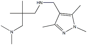 {2-[(dimethylamino)methyl]-2-methylpropyl}[(1,3,5-trimethyl-1H-pyrazol-4-yl)methyl]amine