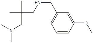 {2-[(dimethylamino)methyl]-2-methylpropyl}[(3-methoxyphenyl)methyl]amine