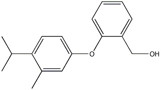 {2-[3-methyl-4-(propan-2-yl)phenoxy]phenyl}methanol|