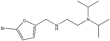 {2-[bis(propan-2-yl)amino]ethyl}[(5-bromofuran-2-yl)methyl]amine 结构式