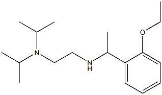  {2-[bis(propan-2-yl)amino]ethyl}[1-(2-ethoxyphenyl)ethyl]amine