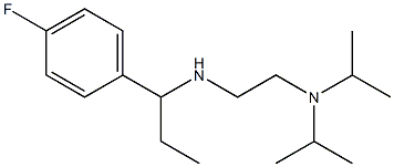 {2-[bis(propan-2-yl)amino]ethyl}[1-(4-fluorophenyl)propyl]amine|