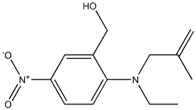 {2-[ethyl(2-methylprop-2-en-1-yl)amino]-5-nitrophenyl}methanol Structure