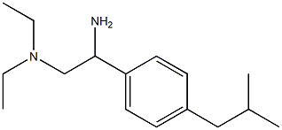 {2-amino-2-[4-(2-methylpropyl)phenyl]ethyl}diethylamine