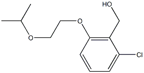 {2-chloro-6-[2-(propan-2-yloxy)ethoxy]phenyl}methanol