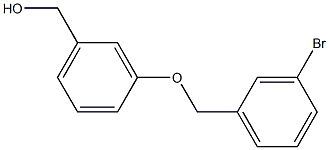 {3-[(3-bromophenyl)methoxy]phenyl}methanol Structure