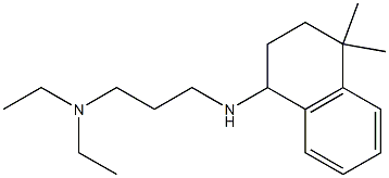 {3-[(4,4-dimethyl-1,2,3,4-tetrahydronaphthalen-1-yl)amino]propyl}diethylamine