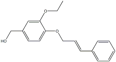 {3-ethoxy-4-[(3-phenylprop-2-en-1-yl)oxy]phenyl}methanol