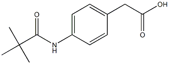 {4-[(2,2-dimethylpropanoyl)amino]phenyl}acetic acid