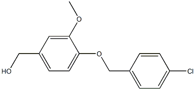 {4-[(4-chlorophenyl)methoxy]-3-methoxyphenyl}methanol