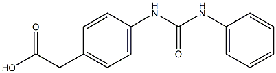 {4-[(anilinocarbonyl)amino]phenyl}acetic acid