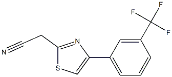  {4-[3-(trifluoromethyl)phenyl]-1,3-thiazol-2-yl}acetonitrile
