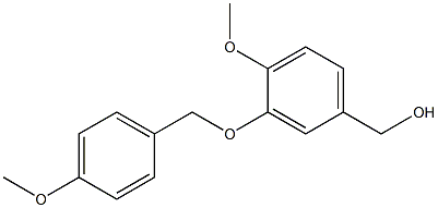 {4-methoxy-3-[(4-methoxyphenyl)methoxy]phenyl}methanol Structure