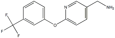 {6-[3-(trifluoromethyl)phenoxy]pyridin-3-yl}methanamine