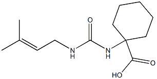  1-({[(3-methylbut-2-enyl)amino]carbonyl}amino)cyclohexanecarboxylic acid