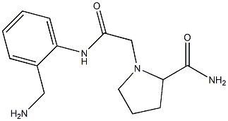  1-({[2-(aminomethyl)phenyl]carbamoyl}methyl)pyrrolidine-2-carboxamide