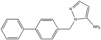 1-(1,1'-biphenyl-4-ylmethyl)-1H-pyrazol-5-amine