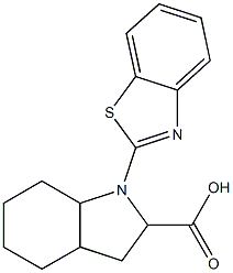1-(1,3-benzothiazol-2-yl)-octahydro-1H-indole-2-carboxylic acid