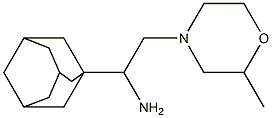 1-(1-adamantyl)-2-(2-methylmorpholin-4-yl)ethanamine