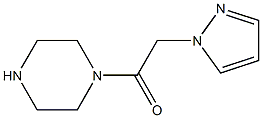 1-(1H-pyrazol-1-ylacetyl)piperazine