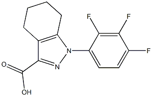 1-(2,3,4-trifluorophenyl)-4,5,6,7-tetrahydro-1H-indazole-3-carboxylic acid