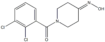 1-(2,3-dichlorobenzoyl)piperidin-4-one oxime Structure
