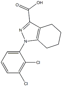 1-(2,3-dichlorophenyl)-4,5,6,7-tetrahydro-1H-indazole-3-carboxylic acid