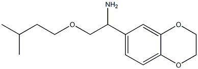 1-(2,3-dihydro-1,4-benzodioxin-6-yl)-2-(3-methylbutoxy)ethan-1-amine