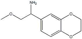 1-(2,3-dihydro-1,4-benzodioxin-6-yl)-2-methoxyethanamine Structure