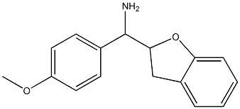 1-(2,3-dihydro-1-benzofuran-2-yl)-1-(4-methoxyphenyl)methanamine