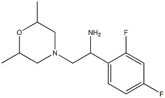 1-(2,4-difluorophenyl)-2-(2,6-dimethylmorpholin-4-yl)ethanamine