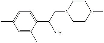 1-(2,4-dimethylphenyl)-2-(4-methylpiperazin-1-yl)ethanamine