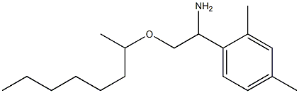 1-(2,4-dimethylphenyl)-2-(octan-2-yloxy)ethan-1-amine|