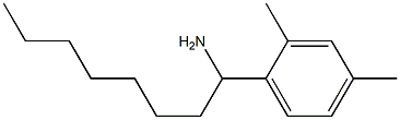 1-(2,4-dimethylphenyl)octan-1-amine Structure