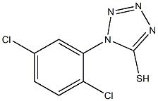 1-(2,5-dichlorophenyl)-1H-1,2,3,4-tetrazole-5-thiol,,结构式