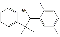  1-(2,5-difluorophenyl)-2-methyl-2-phenylpropan-1-amine