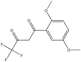 1-(2,5-dimethoxyphenyl)-4,4,4-trifluorobutane-1,3-dione