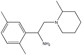 1-(2,5-dimethylphenyl)-2-(2-methylpiperidin-1-yl)ethanamine|