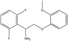 1-(2,6-difluorophenyl)-2-(2-methoxyphenoxy)ethanamine