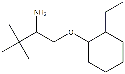 1-(2-amino-3,3-dimethylbutoxy)-2-ethylcyclohexane Structure