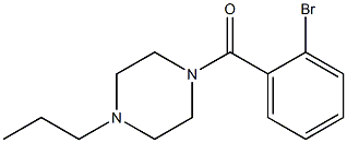 1-(2-bromobenzoyl)-4-propylpiperazine