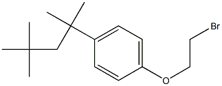 1-(2-bromoethoxy)-4-(2,4,4-trimethylpentan-2-yl)benzene Structure