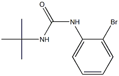 1-(2-bromophenyl)-3-tert-butylurea 化学構造式