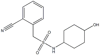 1-(2-cyanophenyl)-N-(4-hydroxycyclohexyl)methanesulfonamide