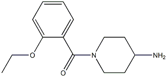 1-(2-ethoxybenzoyl)piperidin-4-amine 化学構造式