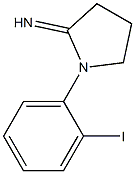 1-(2-iodophenyl)pyrrolidin-2-imine Structure