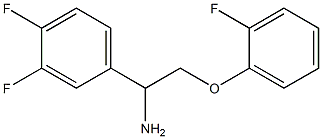 1-(3,4-difluorophenyl)-2-(2-fluorophenoxy)ethanamine